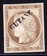 * GUYANE - * - N°10 - 30c Brun - TB - Other & Unclassified