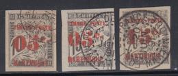 O MARTINIQUE - TIMBRES POSTE - O - N°23/25 - 3 Val - TB - Andere & Zonder Classificatie