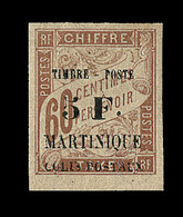 * MARTINIQUE - TIMBRES POSTE - * - N°60 - Margé - Signé BRUN - TB - Other & Unclassified