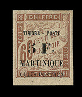 * MARTINIQUE - TIMBRES POSTE - * - N°60 - Margé - Signé BRUN - TB - Altri & Non Classificati