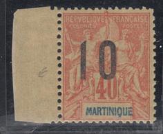 ** MARTINIQUE - TIMBRES POSTE - ** - N°80A - Chiffres Espacés - BDF - TB - Sonstige & Ohne Zuordnung