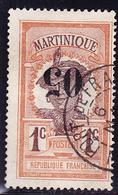 O MARTINIQUE - TIMBRES POSTE - O - N°83a - Surcharge Renversé - TB - Other & Unclassified