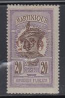 * MARTINIQUE - TIMBRES POSTE - * - N°106 - 0,05 S/20c - Surcharge Renversée - TB - Altri & Non Classificati