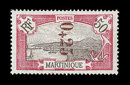 ** MARTINIQUE - TIMBRES POSTE - ** - N°109 - 0,25 S/50c - Signé - TB - Sonstige & Ohne Zuordnung