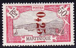 * MARTINIQUE - TIMBRES POSTE - * - N°109 - 0,25 S/50c - Signé GUY - TB - Other & Unclassified