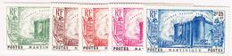 ** MARTINIQUE - TIMBRES POSTE - ** - N°170/74 - Révolution - TB - Other & Unclassified