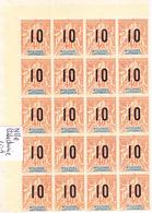 ** NOUVELLE CALEDONIE - ** - N°108, Bloc De 20 - CdF - TB - Vide