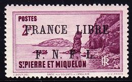 * SAINT PIERRE ET MIQUELON - * - N°268 - Signé Renon - TB - Vide