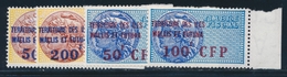 ** WALLIS ET FUTUNA - FISCAUX - ** - Lot De 4 Valeurs T. Fiscaux - TB - Other & Unclassified