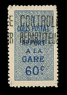 * ALGERIE - COLIS POSTAUX - * - N°7A - 60c Bleu - TB - Paketmarken