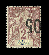 * GRANDE COMORE - * - N°20b - Surch Renversée - TB - Andere & Zonder Classificatie