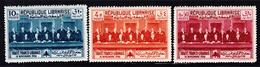 ** GRAND LIBAN - ** - MAU N°149A, 149C/D - 3 Val - Traité Franco Libanais De 1936 - TB - Other & Unclassified