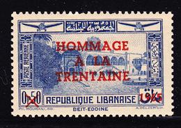 ** GRAND LIBAN - POSTE AERIENNE - ** - N°65 - Surch "Hommage à La Trentaine" - TB - Other & Unclassified