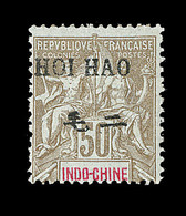 ** BUREAUX CHINOIS - HOÏ - HAO - ** - N°28 - 50c Bistre Et Rouge - TB - Altri & Non Classificati