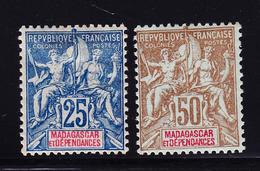 * MADAGASCAR - * - N°45, 47 (2 Pts Rousseur) - TB - Other & Unclassified