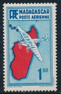 ** MADAGASCAR - POSTE AERIENNE - ** - N°17 - Point Sous "aérienne" - TB - Altri & Non Classificati