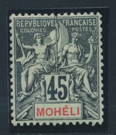 * MOHELI - * - N°11 - 45c - TB - Autres & Non Classés