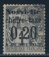 * NOSSI-BE - TIMBRES TAXE - * - N°1 - Rousseurs - Signé Calves - Altri & Non Classificati