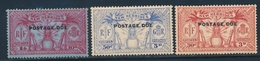 ** NELLES HEBRIDES - TIMBRES TAXE - ** - N°8/10 - Rousseurs - Vide