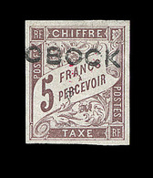 (*) OBOCK - TIMBRES TAXE - (*) - N°18 - Margé - TF - TB - Andere & Zonder Classificatie