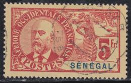 O SENEGAL - O - N°46 - 5F Rouge Et Bleu - TB - Andere & Zonder Classificatie