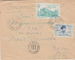 L VIETNAM DU NORD - L - N°90, 107 - S/Pli De Hanoï - 2 Juin 1956 - Pr La Bulgarie - TB - Vietnam