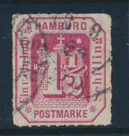 O HAMBOURG - O - N°23 - 1 ½ S. Rose - TB - Hambourg