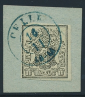 F HANOVRE - F - N°2 - 1 G. Vert - Belle Oblit. "CELLE" En Bleu - TB/SUP - Hanover