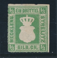 (*) MECKLEMBOURG STRELITZ - (*) - N°2 - 1/3 S. Vert - TB - Mecklenburg-Strelitz