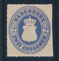 * OLDENBOURG - * - N°18 - 2g. Bleu - TB - Oldenburg