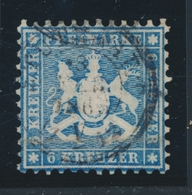 O WURTEMBERG - O - N°27 - 6k. Bleu - TB - Sonstige & Ohne Zuordnung