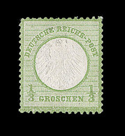 * ALLEMAGNE - EMPIRE - * - N°2 - 1/3gr Vert - TB - Nuevos