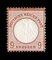 * ALLEMAGNE - EMPIRE - * - N°24 - 9k. Brun Rouge - TB - Unused Stamps