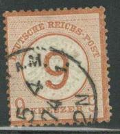 O ALLEMAGNE - EMPIRE - O - N°29 - 9k - Signé A. Brun - TB - Unused Stamps