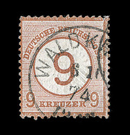 O ALLEMAGNE - EMPIRE - O - N°29 - 9k Brun - Rouge - TB - Nuevos