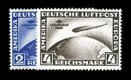 * ALLEMAGNE - POSTE AERIENNE - * - N°38/39 - Südamerikafahrt - TB - Poste Aérienne & Zeppelin