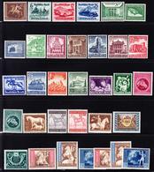 **/* ALLEMAGNE - LOTS-COLLECTIONS - **/* - 32 Ex - Pér. 1938/42 Dt N°612 * Et PA N°57/58 ** - TB - Sammlungen