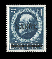 * SARRE - * - N°30 - 5M Bleu - Signé Calves - TB - Andere & Zonder Classificatie
