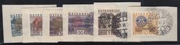 F AUTRICHE - F - N°398A/F - Obl. ROTARY Convention - 23/06/31 + Certif. - TB - Unused Stamps