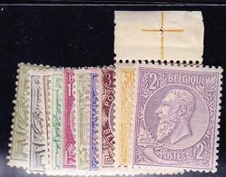 * BELGIQUE - * - N°42/50, 52 - B/TB - Qq (**) - 1849 Hombreras