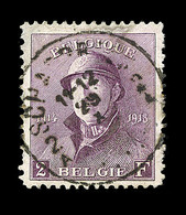 O BELGIQUE - O - N°176 - 2F Violet - Roi Casqué - TB - 1849 Hombreras