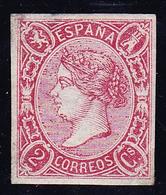 * ESPAGNE - * - N°65 - 2c Carmin - TB - Unused Stamps