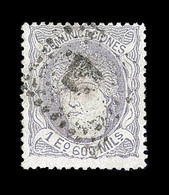 O ESPAGNE - O - N°111 - 1e 600 Violet Gris - TB - Postfris – Scharnier