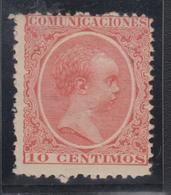 * ESPAGNE - * - N°201 - 10c Vermillon - TB - Postfris – Scharnier