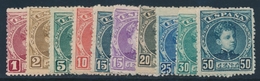 * ESPAGNE - * - N°212/15 ,216A/19,222/23 - Chiffres 000.000 Au Verso -TB - Unused Stamps