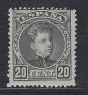 ** ESPAGNE - ** - N°217 - 20c Gris Noir - TB - Unused Stamps
