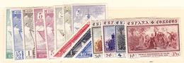 * ESPAGNE - * - N°442/56 - 15 Val - TB - Unused Stamps
