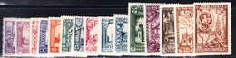 * ESPAGNE - * - N°457/71 - 15 Val - TB - Unused Stamps