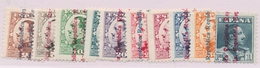 * ESPAGNE - * - N°486/95 - Chiffres 000.000 Au Verso - TB - Unused Stamps