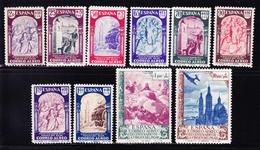 * ESPAGNE - POSTE AERIENNE - * - N°202/11 - TB - Unused Stamps